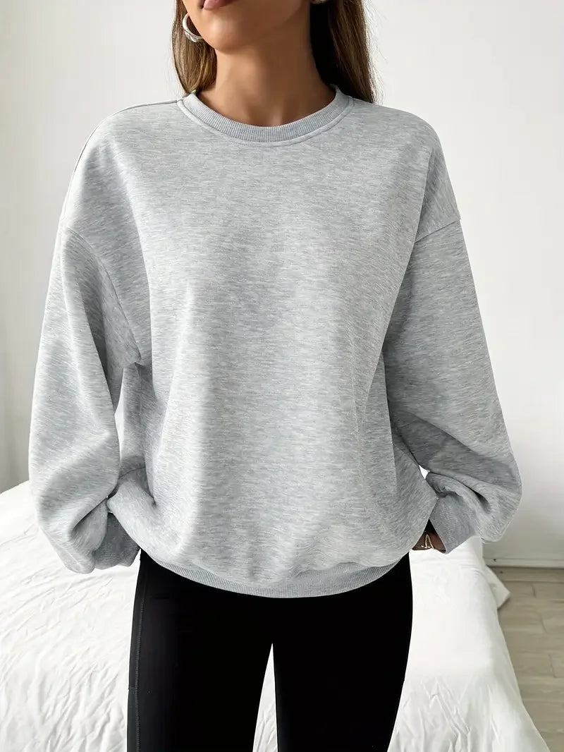 Oversized Unisex Sweatshirts – Autumn & Winter Fleece