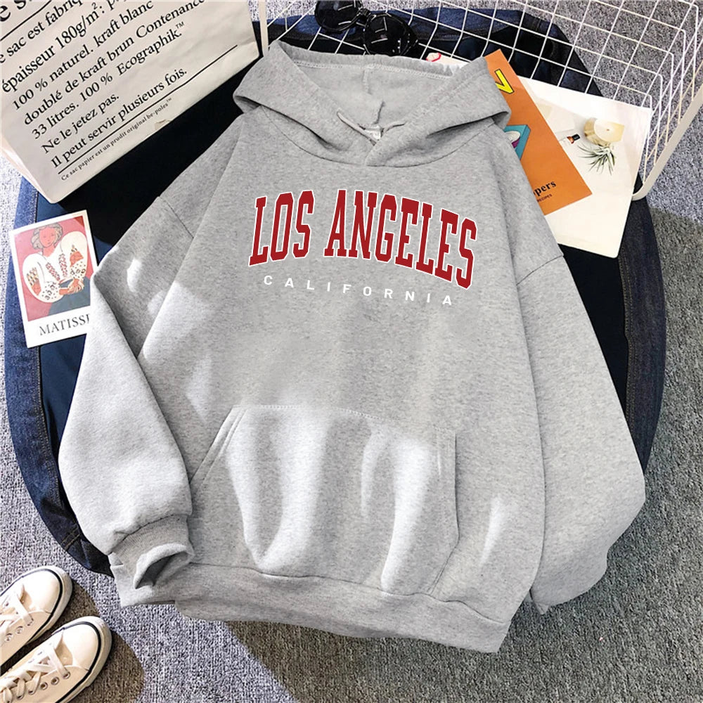 Los Angeles Women’s Hoodie – Cozy Casual Pullover